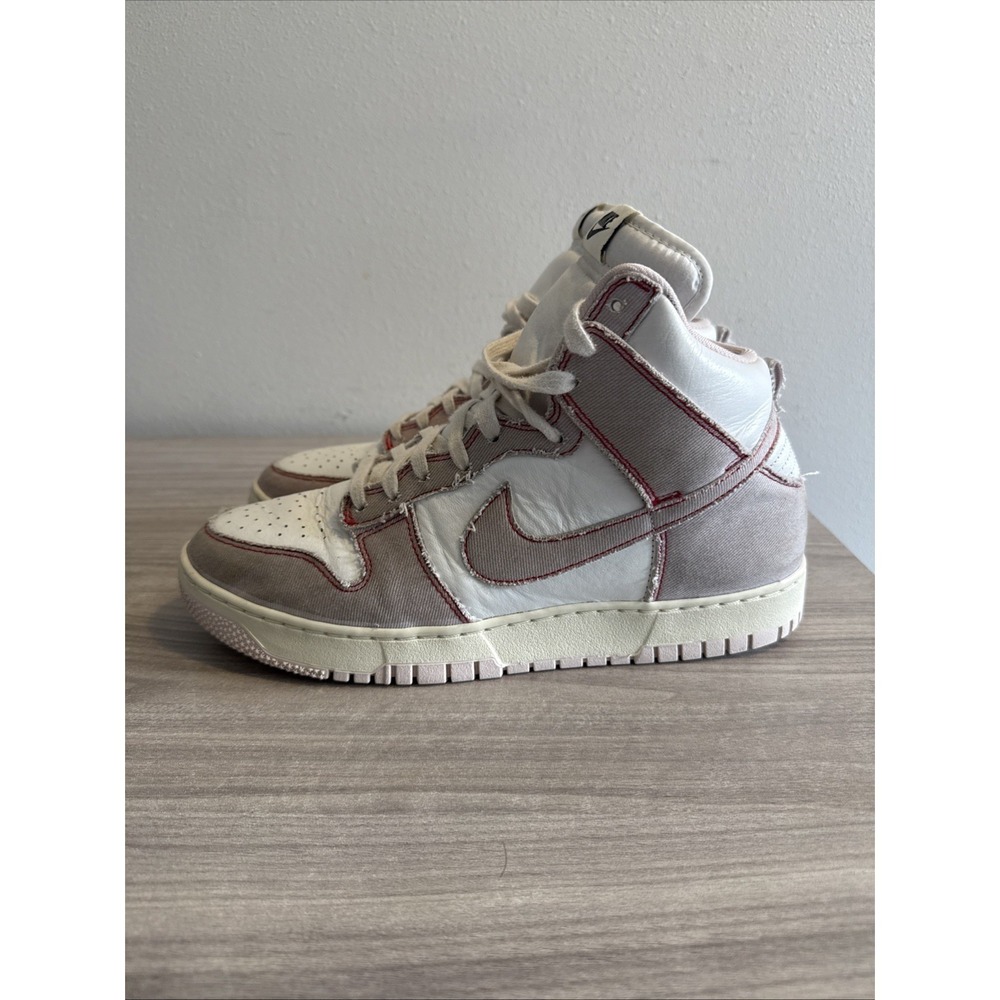 Nike Dunk 1985 High Barely Rose Pink Denim Summit White DQ8799-100 Men's Size 11